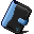 Blue case icon