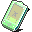 Green-covered icon