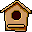 Bird house empty icon