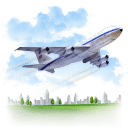 Travel-Airplane icon