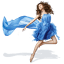 Girls Blue Dress icon