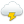 Cloud bolt icon
