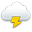 Cloud-bolt icon
