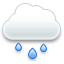 Cloud-rain icon