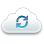 Cloud-reload icon