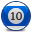 Billard Ball 10 icon