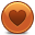 Heart Orange icon