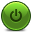 Power Button Green icon
