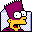 Folder Bartman icon
