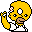 Simpsons Family Doughnut Homer icon