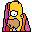 Homertopia Mad Homer in Flaming Moe icon
