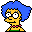 Simpsons-Family-Marge-little-girl icon