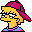 Lisa at the beach icon