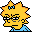 Simpsons Family Mad Maggie icon