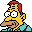 Simpsons Family Middle Aged Grandpa Simpson icon