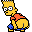 Bart Unabridged Mooning Bart icon