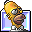 Folder 3D Homer on 3D icon