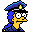 Marge O Rama Officer Marge Simpson 2 icon