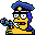 Marge O Rama Officer Marge Simpson icon