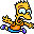 Bart-Unabridged-Bart-falling icon