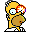 Homertopia Homers vacuumed eye icon