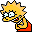 Lisa laughing icon