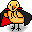 Dracula birdie icon