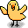 Happy birdie icon