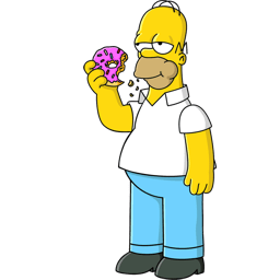 Homer Simpson 01 Donut icon