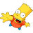 Bart-Simpson-05-Greeting icon