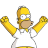 Homer Simpson 04 Happy icon