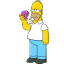 Homer Simpson 01 Donut icon