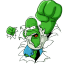 Homer Simpson 05 The Incredible Homer icon
