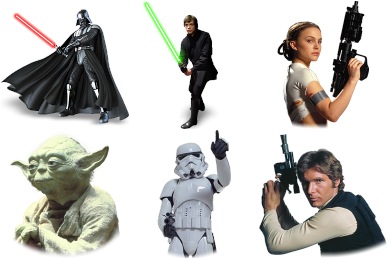 Star Wars Characters Icons