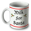 Santa mug icon