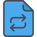 Exchange-Document-Arrow-File icon