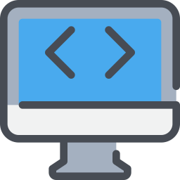 Develop Computer Web Code Development icon