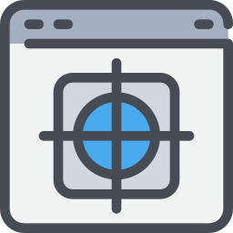 Management Page Website Browser Target icon