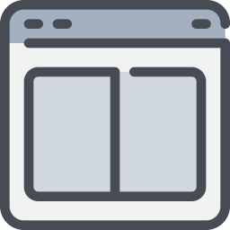 Website Browser Layout Interface icon