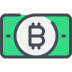 Bitcoin-Finance-Bank-Payment-Money icon
