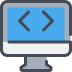 Develop-Computer-Web-Code-Development icon