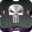 Punisher Icon | Skrynium Black Iconset | Kalangozilla