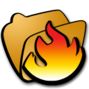 Folder hot icon