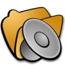 Folder sound icon