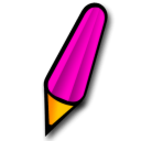 Pen pink icon