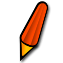 Pen red icon