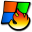 Windows burning icon