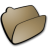 Folder-brown-open icon