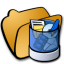 Folder trash icon