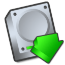Harddrive downloads icon
